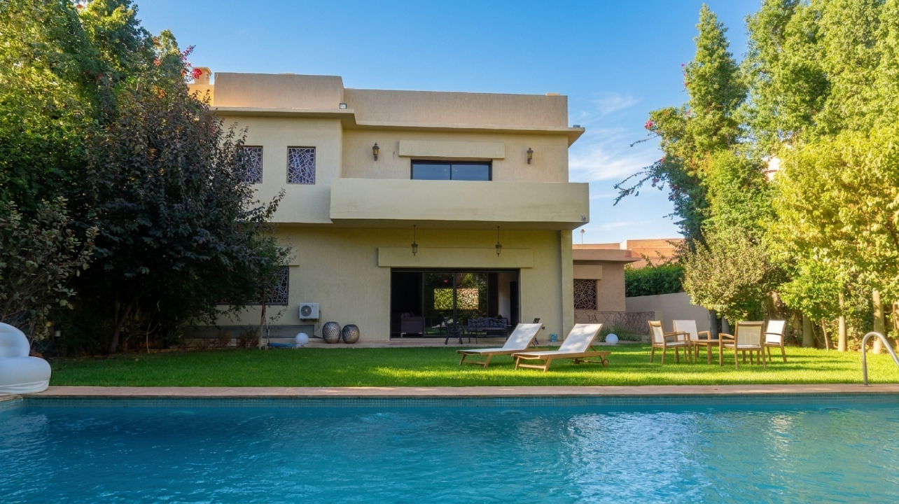 Prestigieuse villa de 540 m² habitables édifiée sur un terrain arboré de 771 m²