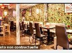 Local Commercial avec terrasse aménagé pour café/restaurant ou salon de thé CHIC bien situé à TALBORJET - centre d'Agadir